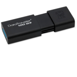 Pen Drive USB 3.0 Kingston DT100 G3 16GB v2 Icon 256x256 png